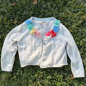 Mini Boden cardigan cropped 4-5yrs
